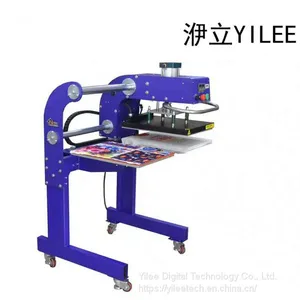 Pneumatic T-shirt Heat Press Transfer Sublimation Printing Machine 40x60 thumbnail-2