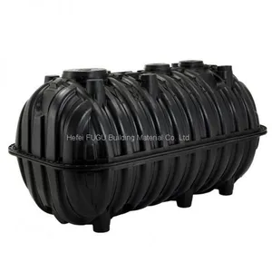Three Chambers HDEP Bio Underground 0.6-2.5 CBM PE+PP Septic Tank for Water Treating System thumbnail-4