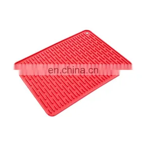 China Factory Wholesale Kitchen Placemat Insulation Table Dinner Mat Dish Drying Pvc Table Mat thumbnail-3