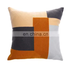 Soft Cable Knit Pillow Hand Knit Pillow Throw Pillow For Warm Home Decorative thumbnail-1