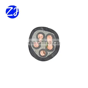 PVC Sheath YJV 5*6 Sizes Black Electrical Power Cable thumbnail-6