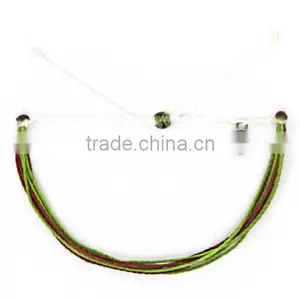 Diy Wax Cord Woven Custom String Bracelets for Friend thumbnail-5