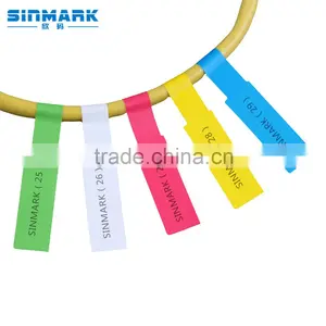 SINMARK Color Series Yellow a4 Size Security Label Sticker thumbnail-3