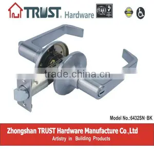 TRUST ANSI Grade 3 Tubular Bath Room Lever Lock thumbnail-1