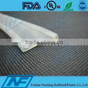 Silicone Material Transparent Rubber Strip thumbnail-1