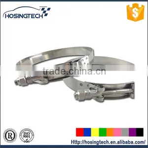 Stainless Steel T Bolt Spring Hose Clamp for Car thumbnail-2