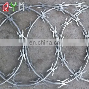 Single Coiling Concertina Razor Barbed Wire For Prison thumbnail-3