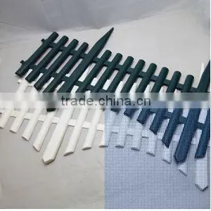 Plastic Flexible Resin Picket Fence Garden Border thumbnail-4