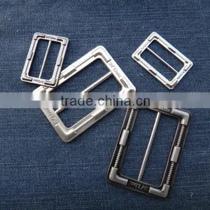 High End and Quality Metal Belt Buckle Buttons With Logo for Garments thumbnail-1