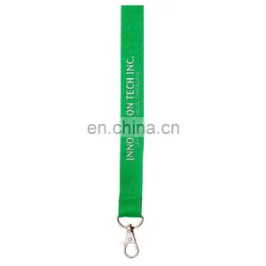 Wholesale Lanyard Printing Double Sided Pink Lanyards With Logo Custom thumbnail-3