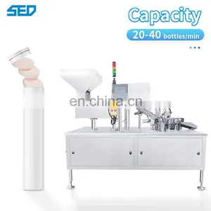 Effervescent Tablet Tube Filling Sealing Capping Machine thumbnail-5