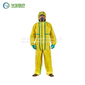 FC3-2001 Chemical Protective Coverall Acid Resistant Chemical Protective Coverall Chemical Resistant Coveralls thumbnail-3