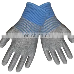 HPPE Anti Cut Proof Butcher Safety Aramid Fiber Cut Resistant Kitchen Work Gloves thumbnail-1