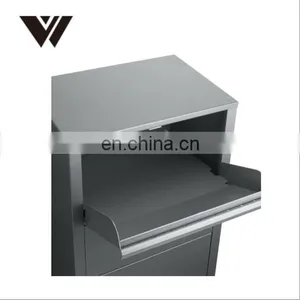 Wall Mounted Smart Parcel Drop Box Dark Grey for Secure Multiple Internet Deliveries of Large Delivery Packets Weatherproof thumbnail-2