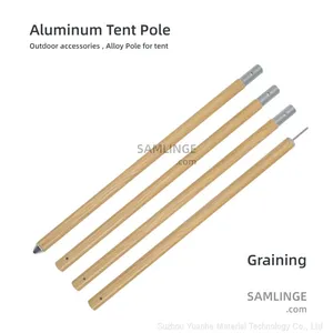 Lightweight Aluminium Poles For Tents ,Oxidation Color Surface of Aluminium Tent Pole Tent Accessories thumbnail-1