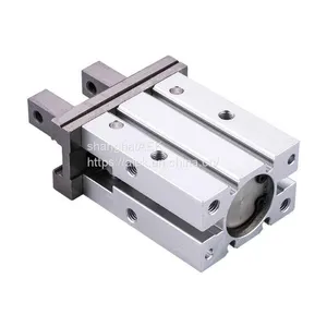 MHZ2-16D 20D 25D 32D 40D Aluminium Clamps Finger Cylinder MHZ2 Double Acting Air Pneumatic Parallel Gripper thumbnail-2