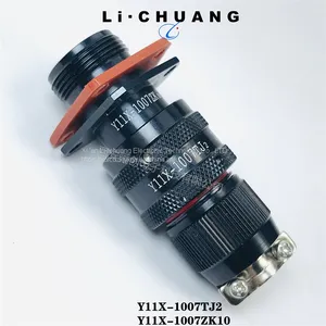 Y11X Series Circular Connector Plug Socket Y11X-1007TJ2 Y11X-1007ZK10 thumbnail-1