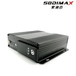 Vehicle Mdvr 4 Channels Ahd 720p CCTV DVR SD Card Max 512GB SIM Card Mdvr thumbnail-2