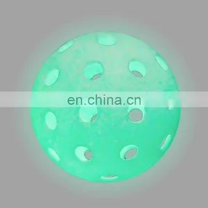 Luminous Pickleball 74mm 40 Holes Pickleballs Glow in Dark thumbnail-4