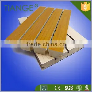 Sound Absorption Decorative Wooden Acoustic Panel in Guangzhou thumbnail-3