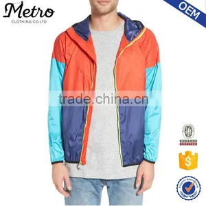 Wholesale Packable Water Resistant Windbreaker Jackets thumbnail-1