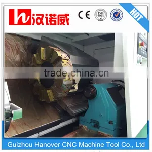 Cnc Lathe Machine Specification of CKX400L Slant Bed Spindle Bore 66mm Lathe Machine 8/12 Station Tool Turret 8" Chuck for Sale thumbnail-6