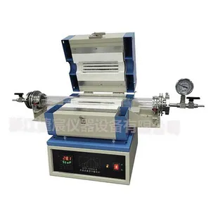 OTF-1200X-S Micro Opening Single Temperature Zone Tube Furnace 1200 ° C thumbnail-3