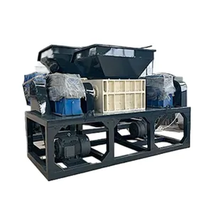 Double Shaft Shredder With 1000kg/hr Capacity for E-Waste Disposal thumbnail-3