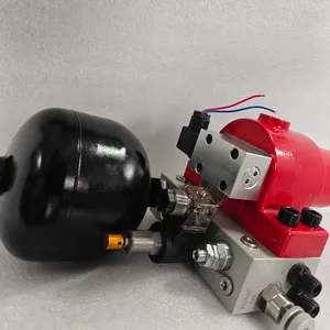 Hydraulic Manifold Block With Accumulator and Control Valves for Forklifts 250 Bar Aluminum Steel Construction thumbnail-1