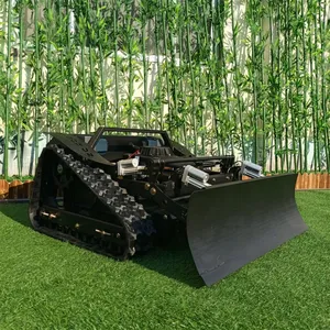 Loncin Industrial Single Cylinder Gasoline Engine Rubber Track Grass Cutter Remote Control Travel Speed 0~6Km/H thumbnail-3