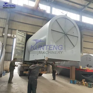 Smokeless Wood Carbonization Machine Horizontal Fruit Wood Log Carbonization Furnace EPC thumbnail-5