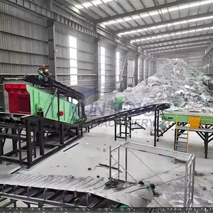 Building Waste Recycling Machine Chain Plate Feeder Rotary Trommel Screen Machine for Separating Waste EPC thumbnail-3