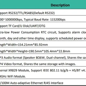 7″ Android HMI Panel PC | A133P Quad-Core | RS232 / RS485 | 500 Nits IPS | Open Frame thumbnail-5