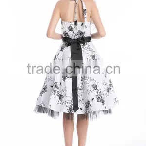 2015 Quanzhou Junhou Vintage Black 1950's Swing Wholesale Rockabilly Clothing thumbnail-5