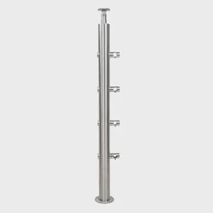 SENOTECH Glass Railing Post for Modern Balustrade Systems thumbnail-1