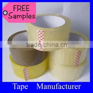 China Manufacture Hot Sale Product Carton Sealing Bopp Adhesive Packing Tapes thumbnail-1