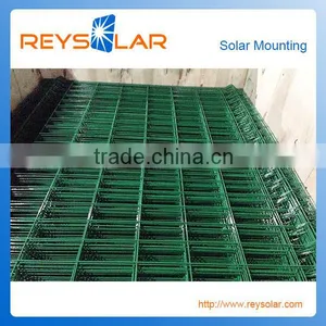 Hot Dip Galvanized Metal Iron Steel Solar Racking Welded Mesh Security Fence thumbnail-2