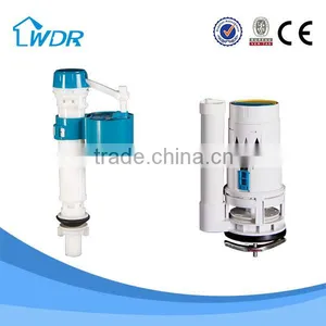 Bathroom Accessory Single Piece Toilets 3/6 Liter Dual Press Flush Mechanism thumbnail-1
