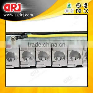 Shenzhen DRJ Cat6 24 Ports STP Patch Panel With Modular Jack thumbnail-1