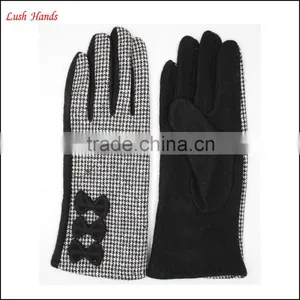 Girls Sexy Dresses Electrical Gloves With Bows for Winter Wholesale thumbnail-4
