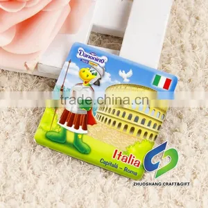 Eco-friendly Factory Custom 3d Soft Rubble Fridge Magnet thumbnail-1