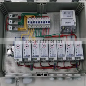 STS DIN Rail Keypad Split Prepaid/post-paid Energy Meter Box With CIU thumbnail-2