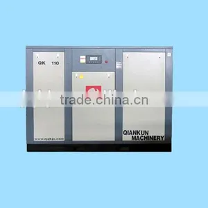 Qian Kun Electric Rotary Screw Air Compressor 150HP 110KW 20M3/8KG thumbnail-1