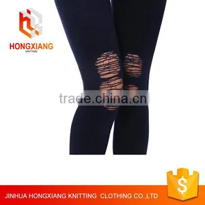 High Quality Fitness Sports Gym Wear Women Sexy Sports Jeans Pants thumbnail-1