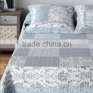 China Adults Wedding Handmade Down Patchwork Quilt Polyester Fabric Quilt thumbnail-1