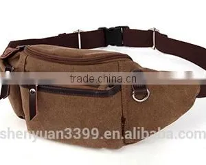 Hot Sale High Quality Canvas Waist Packs Outdoor Sports Belt Bag Portable Ultra-large Capacity Men And Women Waist Bag thumbnail-1