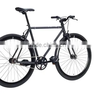 Chinese Factory Made Taiwanes High Quality Components Steel Fixie Road Fixed Gear Bike thumbnail-3