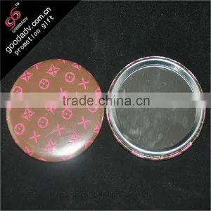 Metal Cover Pocket Mirror/tin/color Priting thumbnail-1