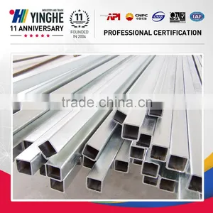 Shs Manufacturer Spply Hollow Section Pre Galvanized Iron Non Alloy Steel Rectangular Square Pipes Factory Price Made in China thumbnail-6