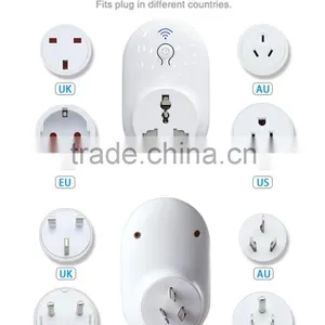 Kerui S72 Mobile Phone Remote Controlled Wireless Wifi Smart Power Plug Socket thumbnail-1